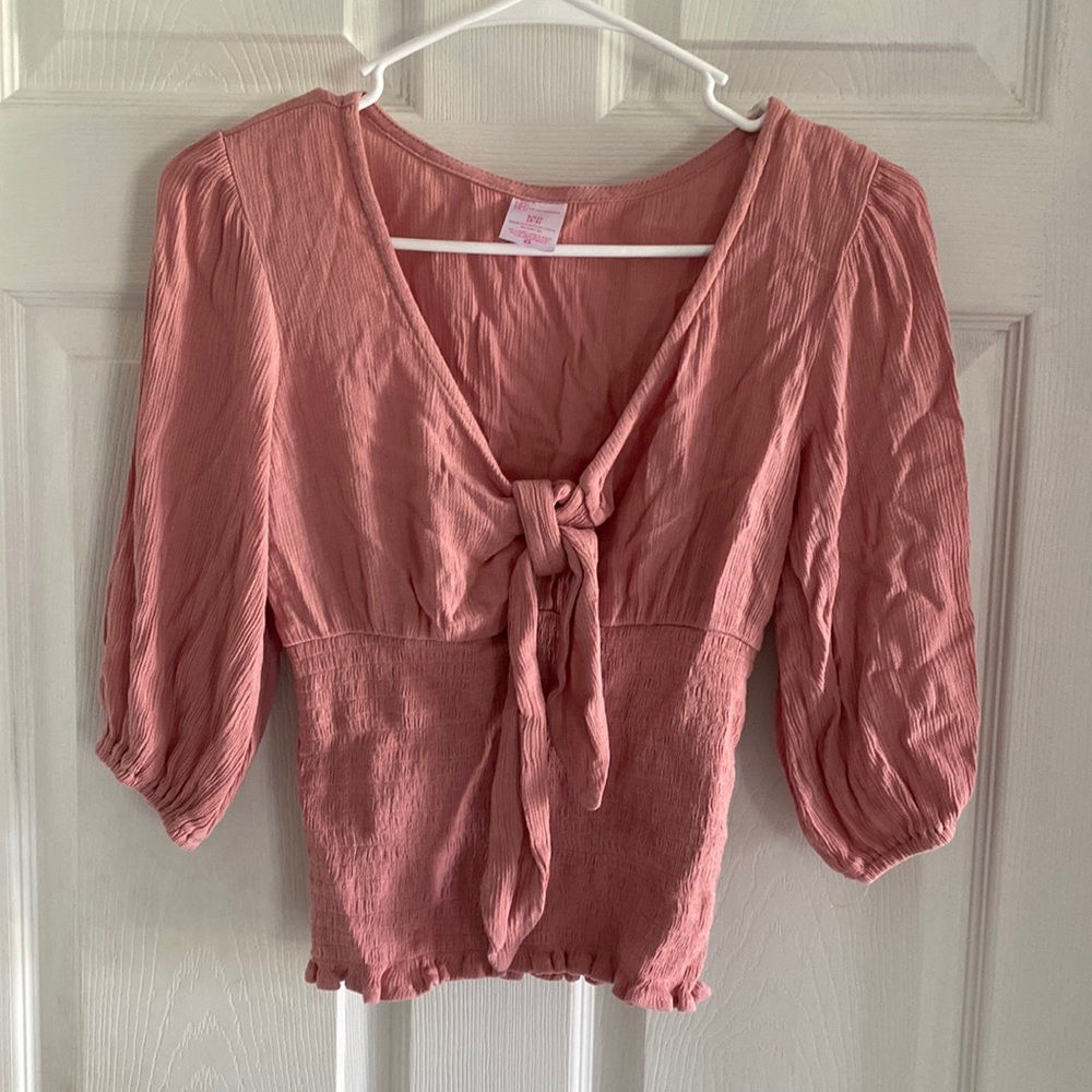 No Boundaries light Rose Pink Shirt